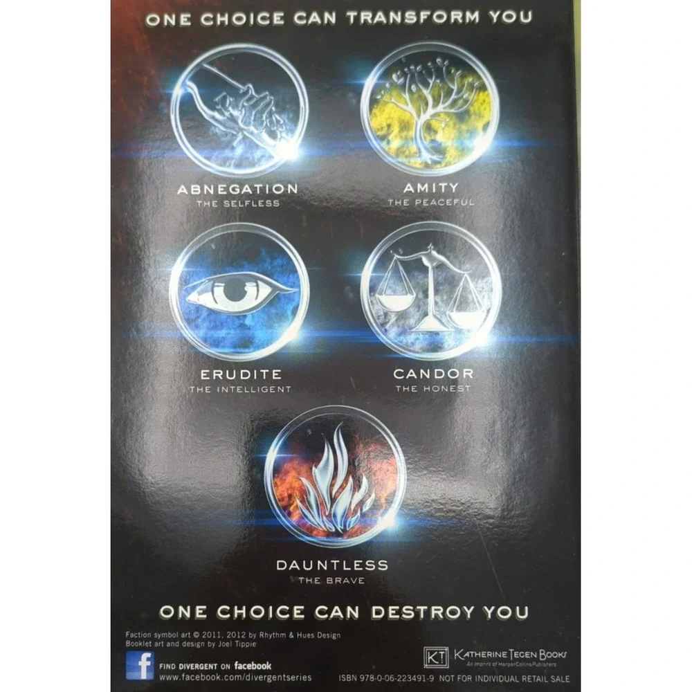 Collector Boxed Set by V. Roth Divergent Insurgent 1 & 2 with World of Divergent